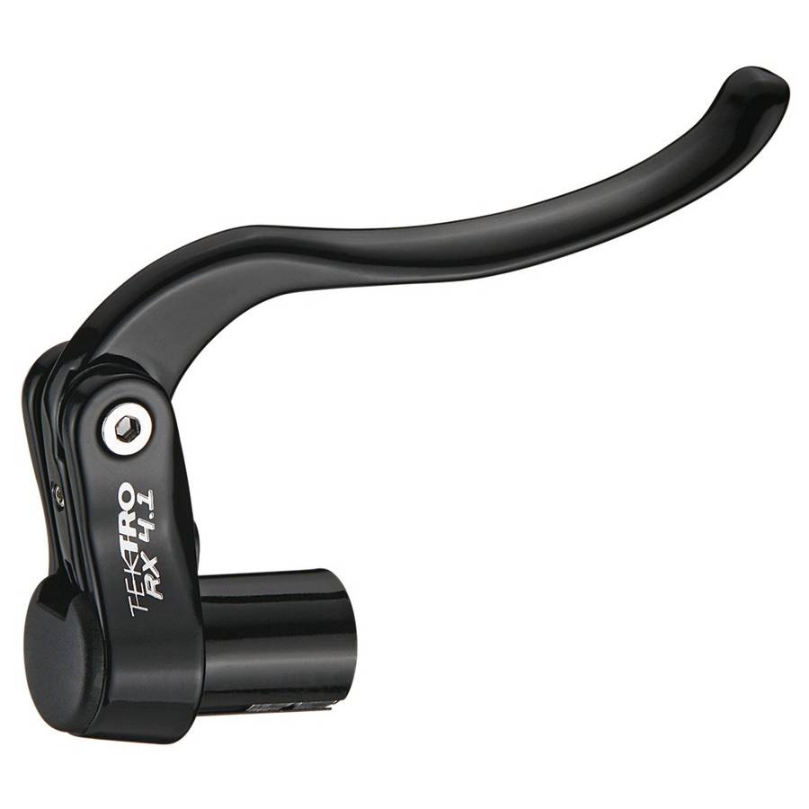 TEKTRO RX4.1-black Bremshebel-Set RX 4.1 Alu, schwarz, schwarz, 2-teilig (1 Set)