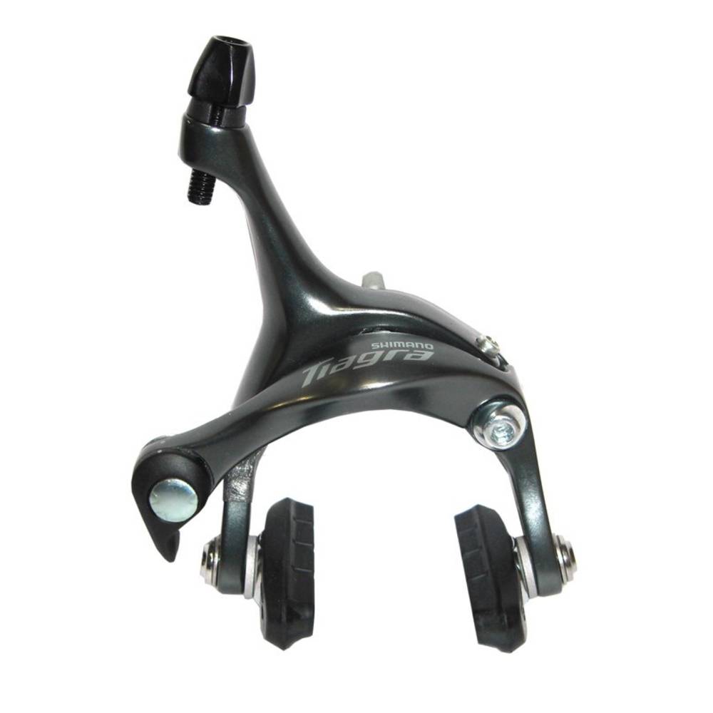 SHIMANO EBR4700AF87X Tiagra Vorderrad-Rennbremse BR 4700, 49 mm, schwarz/grau