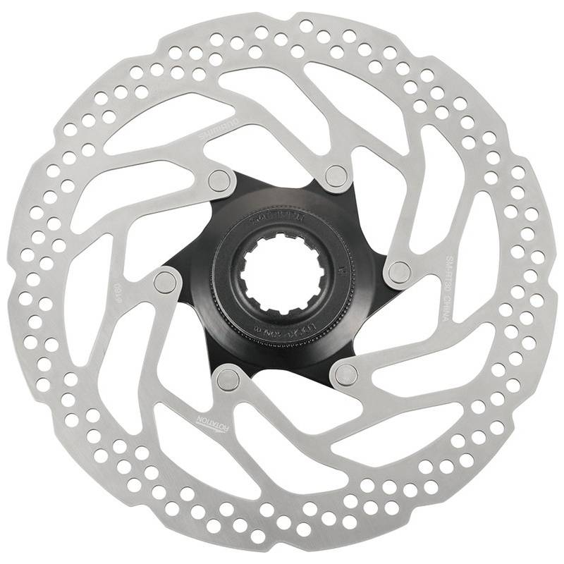 SHIMANO SM-RT30 Bremsscheibe 160 mm, CenterLock, Rockring, silber