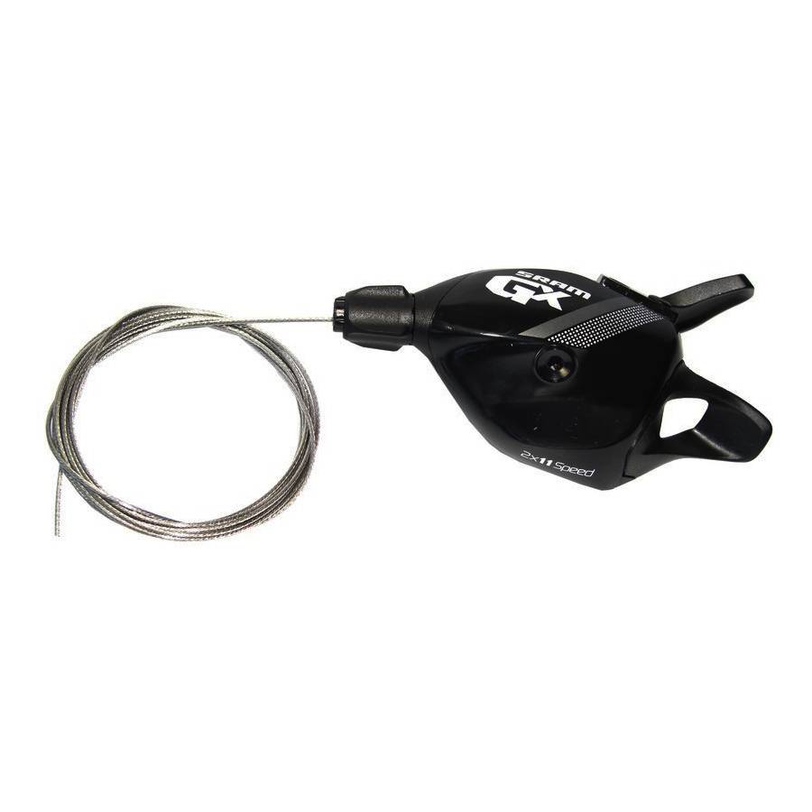 SRAM 00.7018.209.001 GX Trigger Schaltgriff / Schalthebel für 2-fach, 2x11-fach links inkl Klemme, schwarz