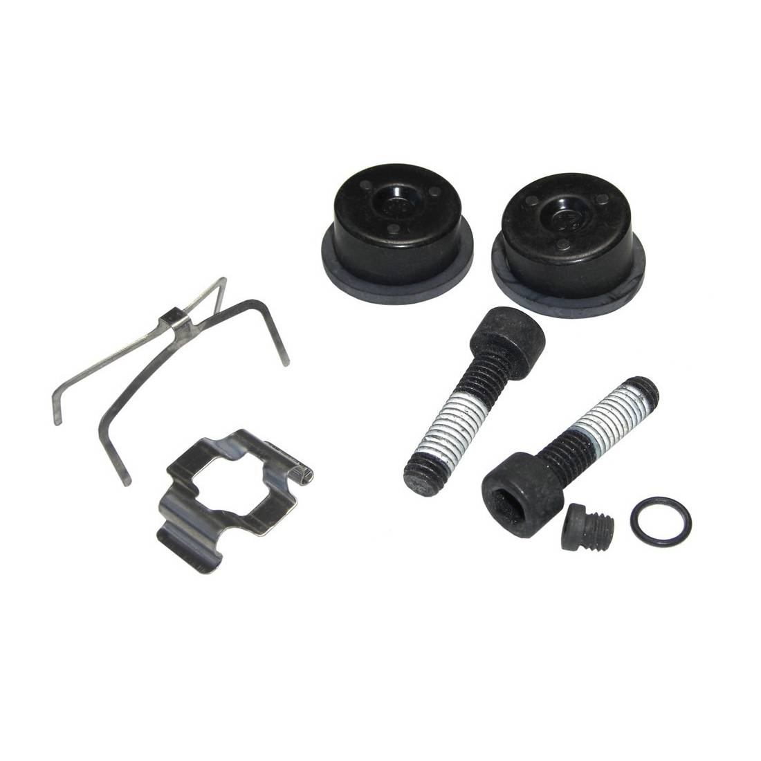 Avid 11.5363.012.300 Schrauben für Bremsscheibe, Stahl, Qty 6, schwarz (1 Set)