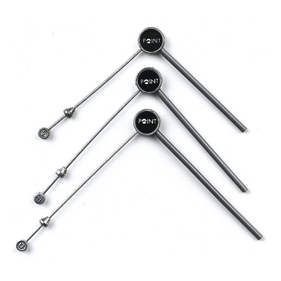 Verbindungskabel für Canti Typ Y 73mm verpackt, schwarz/silber