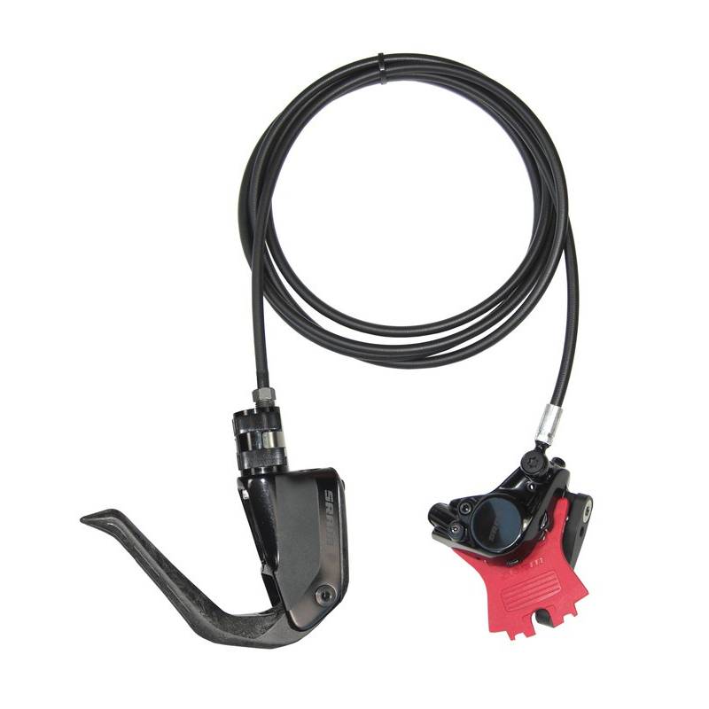 SRAM 00.5018.115.000 Scheibenbremse S900 Aero hydr. vorne,li,schwarz,Leit.1100mm FM 20mmOffs, schwarz (1 Stück)
