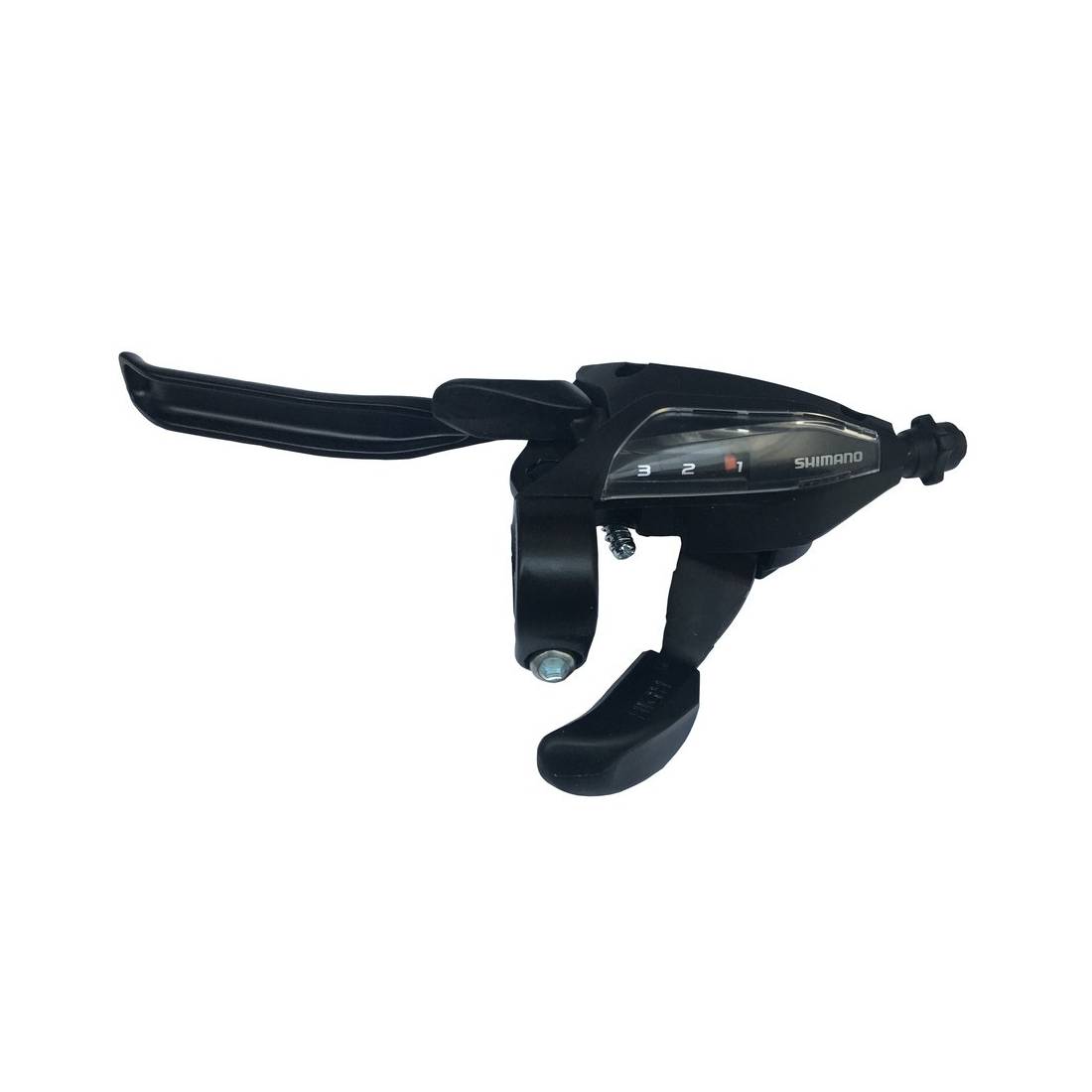 SHIMANO ST-EF 500 S+B-Hebel 4-Finger 3-fach links, V-Brake, 1800 mm, schwarz (1 Stück)