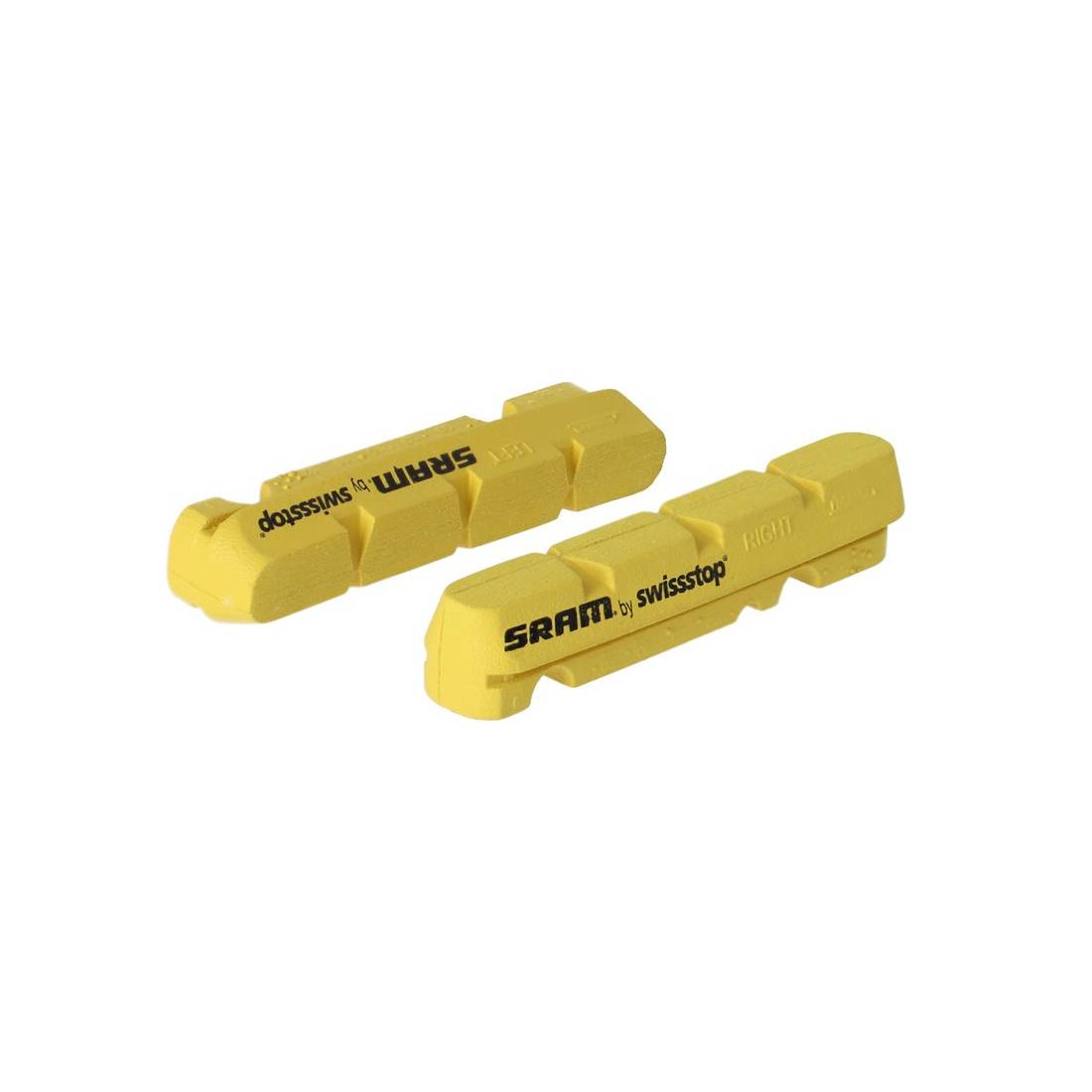 SRAM 11.5118.012.000 Bremsgummi Road/CX für Carbon-Felgen, gelb (1 Paar)