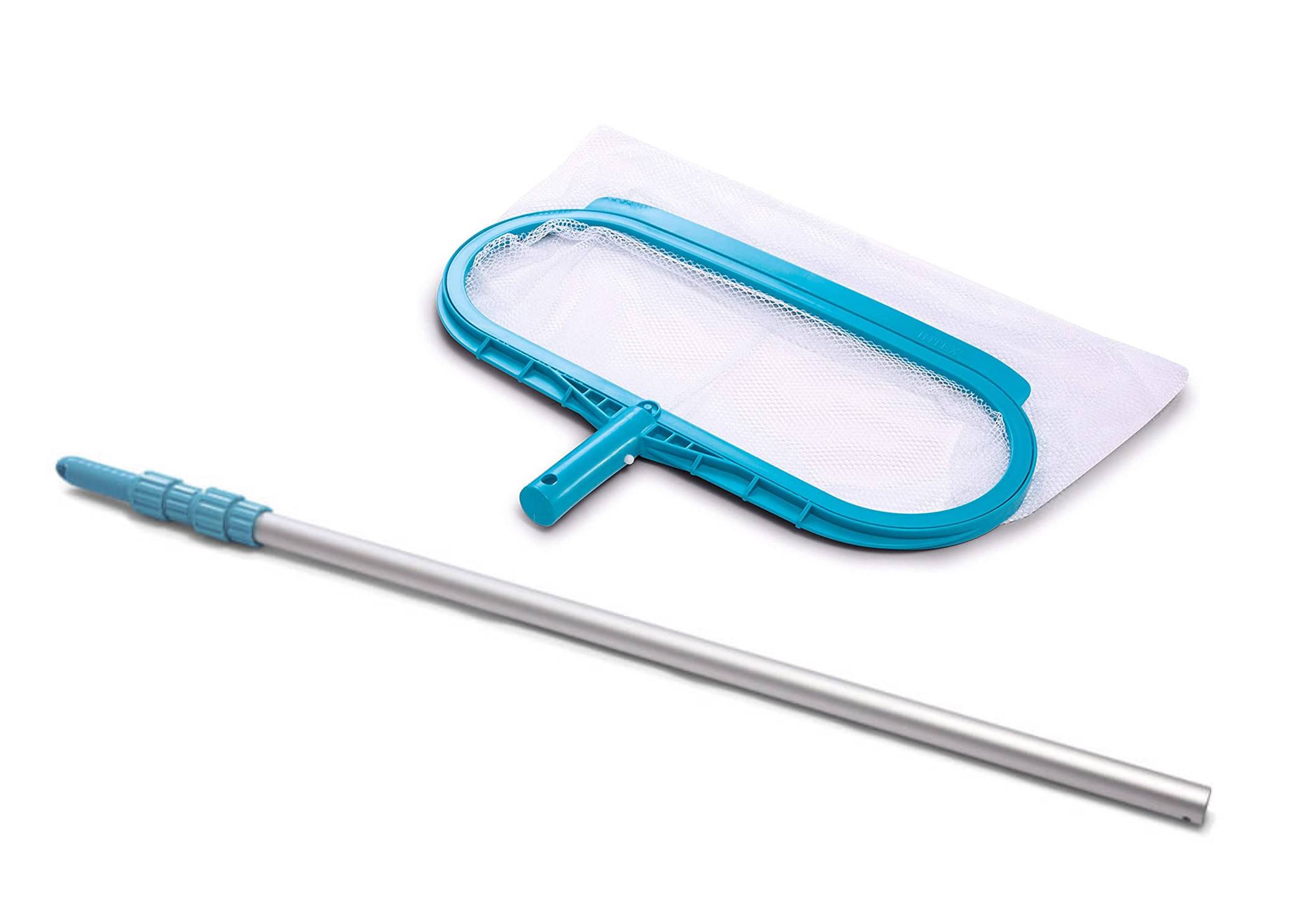 INTEX 29051 - Pool Rechen + Alu-Teleskopstab 29055 (279cm)