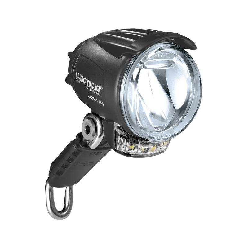 Busch & Müller 1752QTSNDi-04 Dynamo-Scheinwerfer "Lumotec IQ Cyo PremiumT senso plus", LED, Sensor, Standlicht, Licht24, schwarz