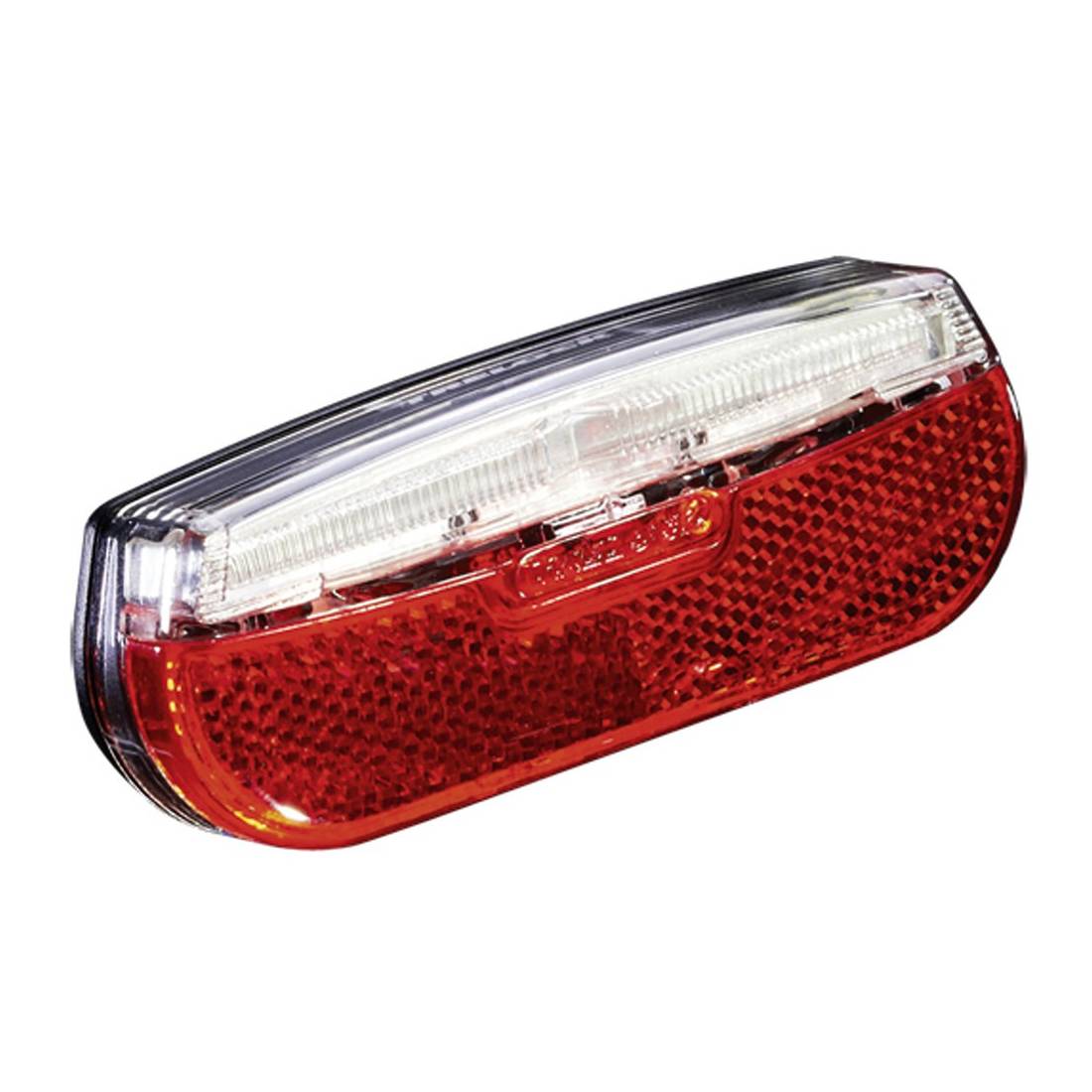 Trelock 8002304 Batterie-Rückleuchte "LS 812 Trio Flat", LED, Standlicht, schwarz