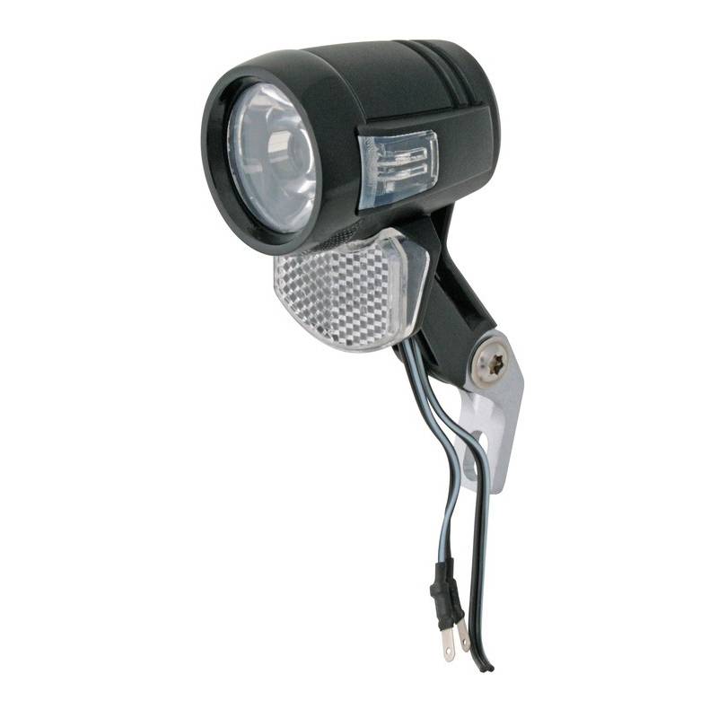 AXA 93951795 SB Dynamo-Scheinwerfer "Blueline30T Steady Auto", Schalter, Sensor, Standlicht, Tagfahrlicht, schwarz