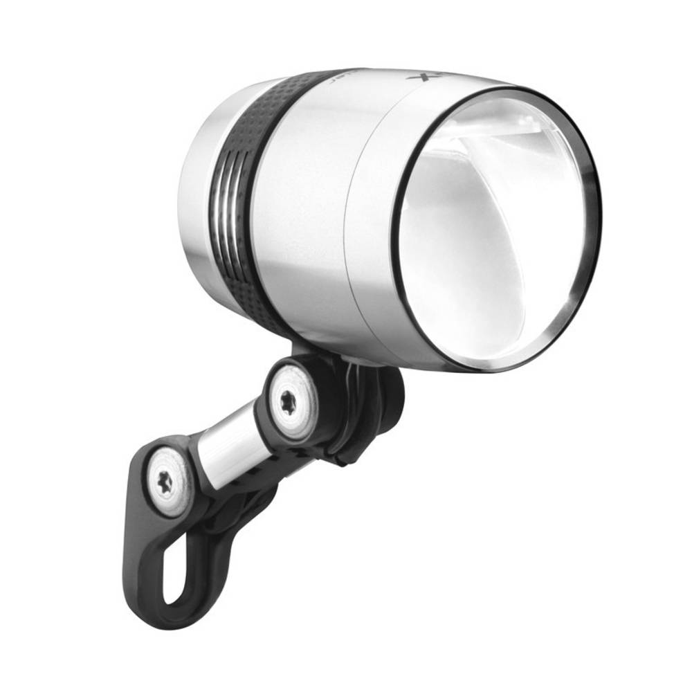 Busch & Müller 164RTSNDI Dynamo-Scheinwerfer "IQ-X sensoplus", LED, eloxiert, silber