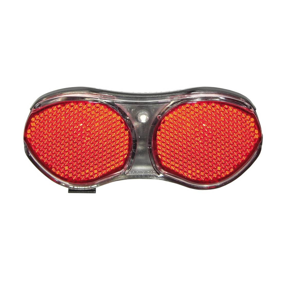 Büchel 52022 E-Bike-Rücklicht "Piccadilly", LED, Standlicht, Gepäckträger, 6-48V, rot/schwarz