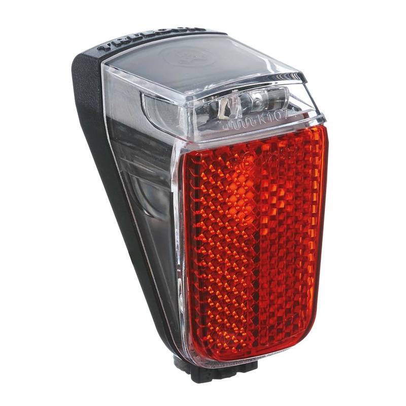 Trelock 8005101 E-Bike-Rücklicht "Duo Top LS 631", LED, 6-12V, Halter "ZL 630", rot