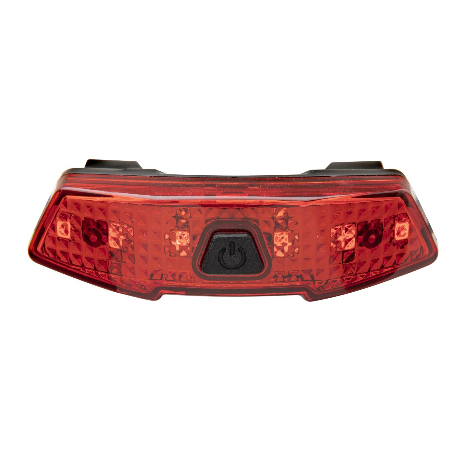 CRATONI 131101F5 Helm-Rücklicht "Typ J", für LFS System ab 2020, rot/schwarz