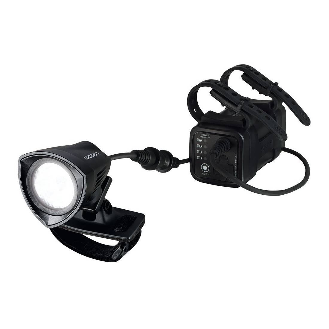 SIGMA 17001 Helmlampe "Buster 2000 HL", LED, schwarz