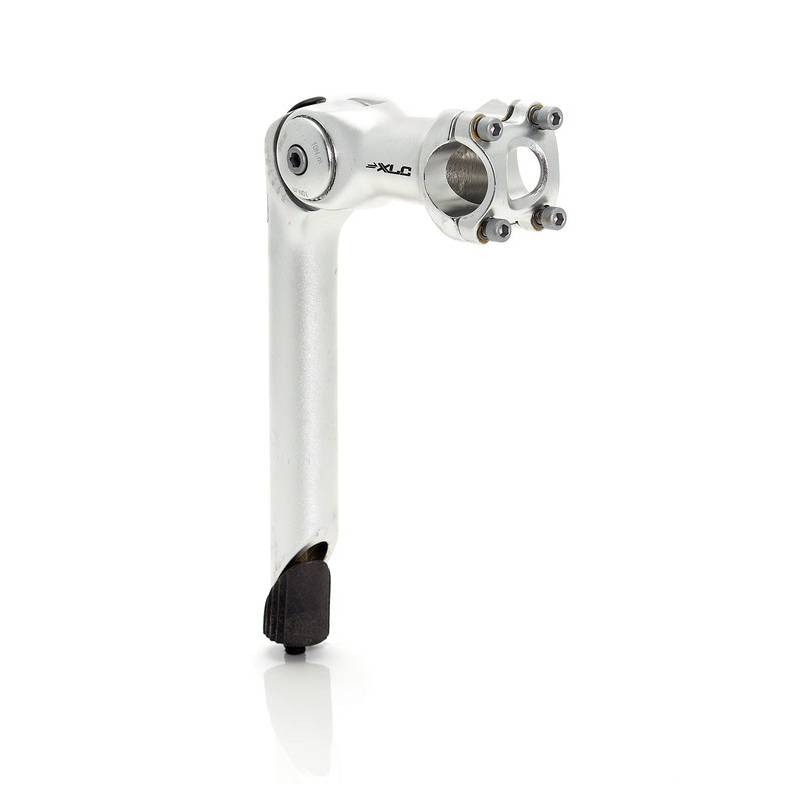 XLC ST-T02 1-1/8" Vorbau, Schaft: 180 mm, Länge: 100 mm, Lenker: 25,4 mm, Alu, silber