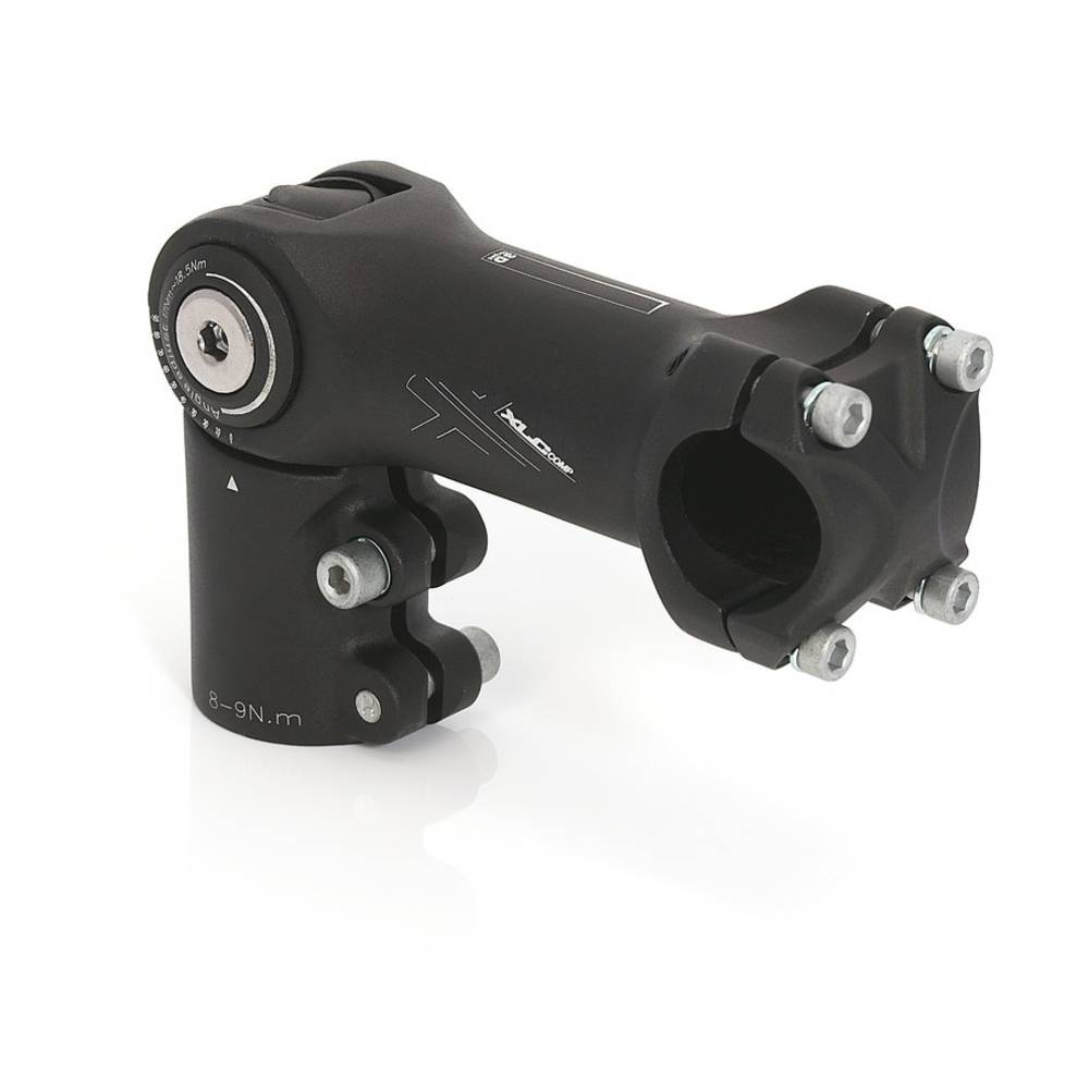 XLC ST-T13 1-1/8" A-Head Vorbau "Comp", Länge; 90 mm (0-90°), Lenker: 25,4 mm, Alu, schwarz
