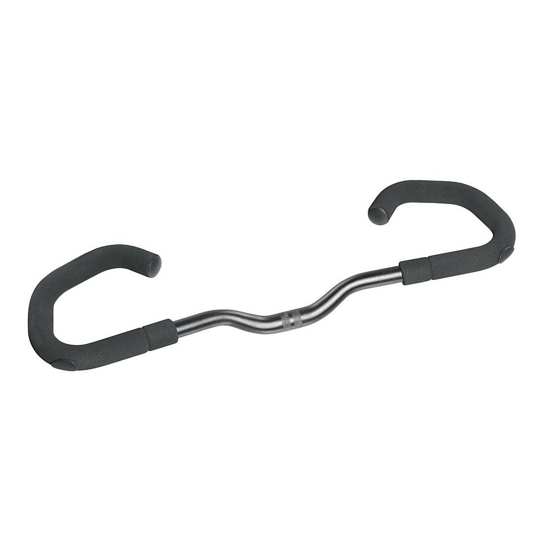 ergotec 17653001 Hornbar Basic Comfort Alu, Ø 25,4mm, 600mm, 12°, schwarz/matt