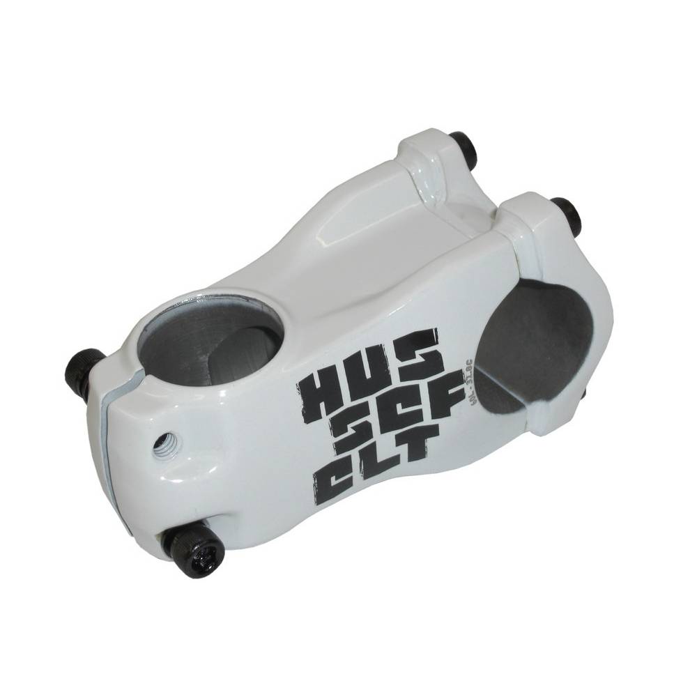 Truvativ 00.6515.076.030 1-1/8" A-Head Vorbau "Hussefelt", Länge: 60 mm / 0°, Lenker: 31,8 mm, Alu, weiß