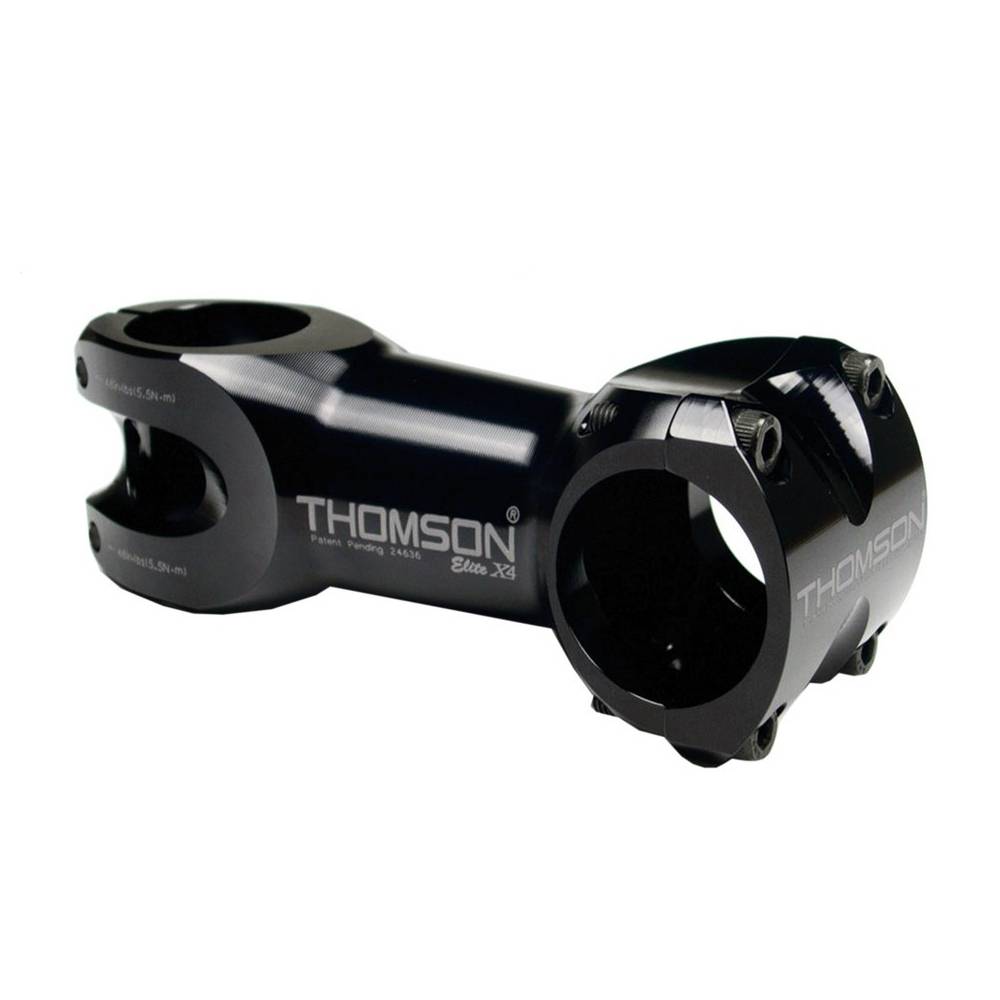 THOMSON SM-E131 black 1-1/8" A-Head Vorbau "Elite X4", Länge: 70 mm / 0°, Lenker: 31,8 mm, schwarz