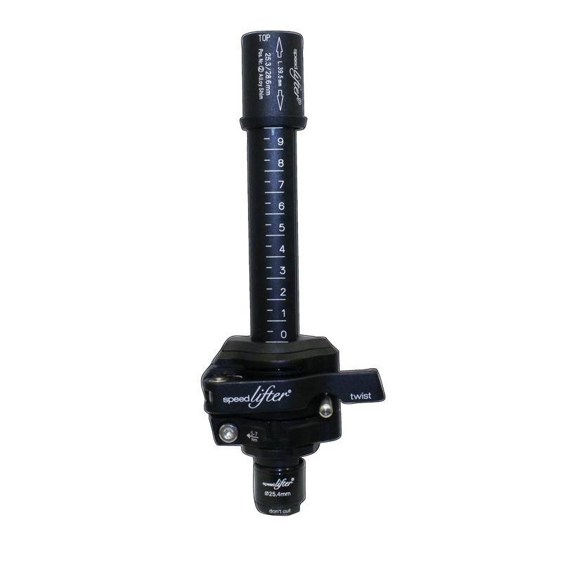 by.schulz 10011 Speedlifter Twist T6 Ø24,4mm, Hülse 39,5mm, 6cm, schwarz