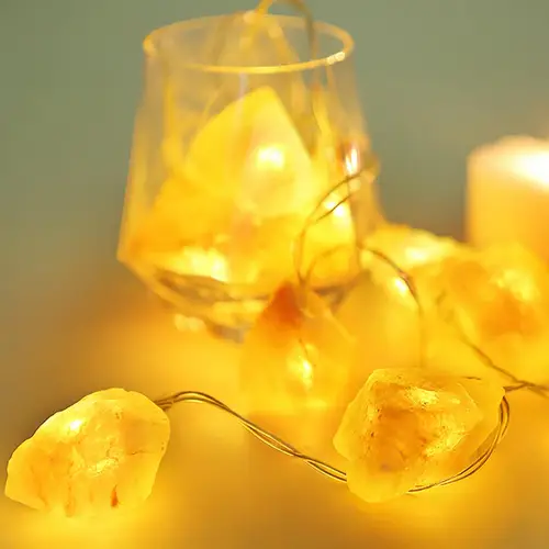 Lichterkette LED Salzkristalle Himalaya Salzlichterkette Lichterkette Batterien Salzkristalllampe, Timer, 10x LED 0,06W warmweiß, LxBxH 165x4x4 cm Lichterkette LED Salzkristalle Himalaya Salzlichterkette Lichterkette Batterien Salzkristalllampe, Timer, 10x LED 0,06W warmweiß, LxBxH 165x4x4 cm