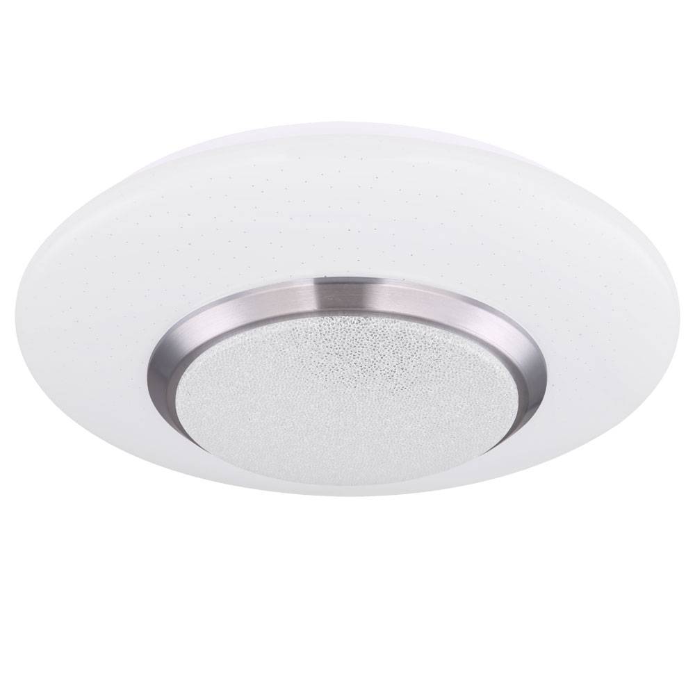 RGB LED Decken Leuchte Dimmbar Fernbedienung Stern Kristall Effekt Beleuchtung