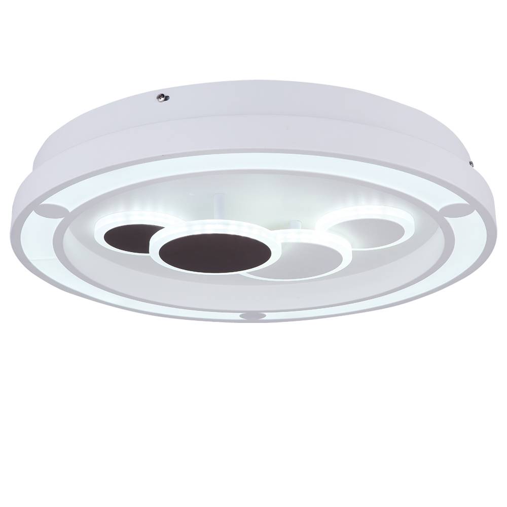 LED Decken Lampe weiß Wohn Ess Zimmer FERNBEDIENUNG Tageslicht Leuchte dimmbar