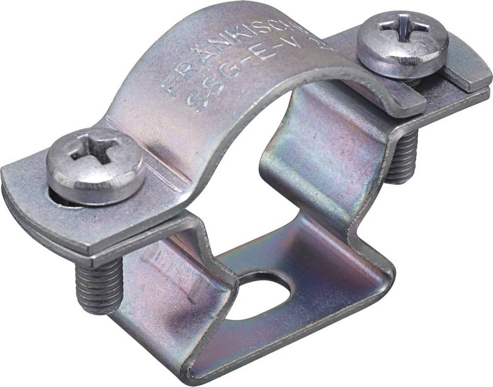 Fränkische Stahlrohr-Abstandschelle SSG-E-V 20 vz. Zn-Ni