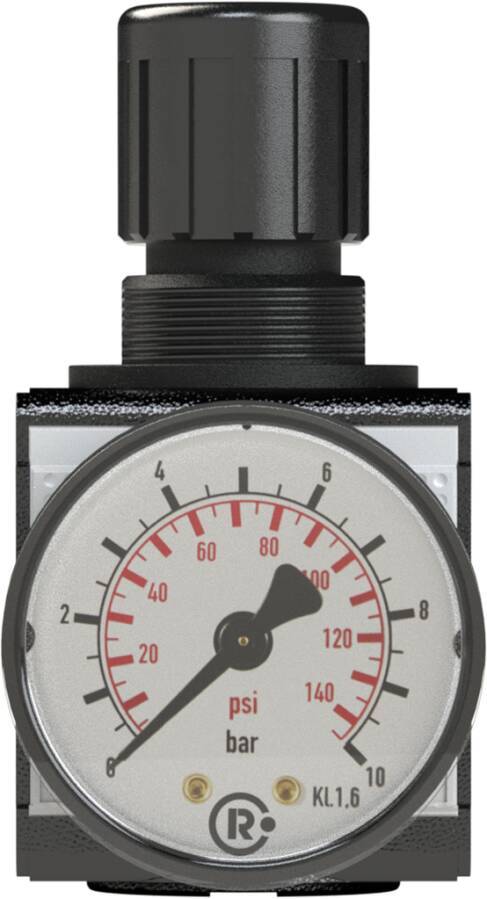 Druckregler multifix 100426 Gewinde G 1/2`` IG Regelbereich 0,5-16 bar Durchflussmenge 6000 l/min A 68,8 mm B 134,1 mm D