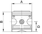 Riegler Anfahrventil »multifix«, mit einstellbarer Drossel, BG 1, G 1/4, Eingangsdruck 2 - 16 bar, Mediums-Umgebungstemp. max. 60 °C<br>Durch Sekun