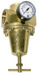 Riegler Konstant-Druckregler inkl. Manometer, BG 4, G 1 1/2, PE max. 40 bar, Mediumstemperatur max. 60 °C, Regelbereich 0,5 - 3 bar<br>Vordruckunabh