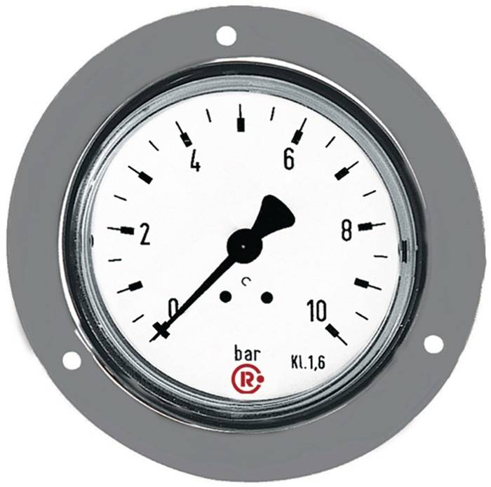Manometer - Klasse 2,5 - Ø 63 - Vakuum - G 1/4" - Skalenteilung 0,05 - Anzeigebereich -1 bis 0 bar