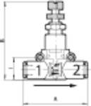 Riegler Druckschalter, Kompressoren, m. Entlastungsventil, Drehstrom, F4 1/2, Mediumstemp. -5 °C bis 80 °C, G 1/2, Einstellbe. 2,5 -16 bar