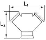 Riegler Ersatzdichtung für Sicherheits-Klauenkupplungen nach DIN 3238, aus TFEP, dampfbeständig, -40 °C bis 200 °C