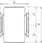 Riegler Ersatzdichtung aus NBR, für Kamlok-Kupplungen aus Aluminium, für Kupplung DN 20 (3/4")