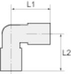 Riegler L-Steckverschraubung »click-clock«, R 1/4 a., für Schlauch-Außen-Ø 6 mm, Arbeitsdruck max. 16 bar, Messing vernickelt<br>Die Weiterentwic