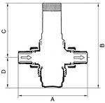 Riegler Schlauch-Klemmleiste, Polyethylen, blau, für Schlauch mit Außen-ø 6 mm