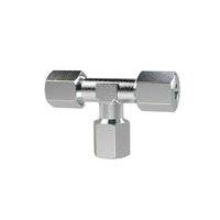 T-Verschraubung, Rohr-Außen-Ø 25 mm, Stahl verzinkt - 159223