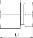 Verschlussschraube, Rohr-Außen-Ø 10 mm, PN max. 630 bar - 159396