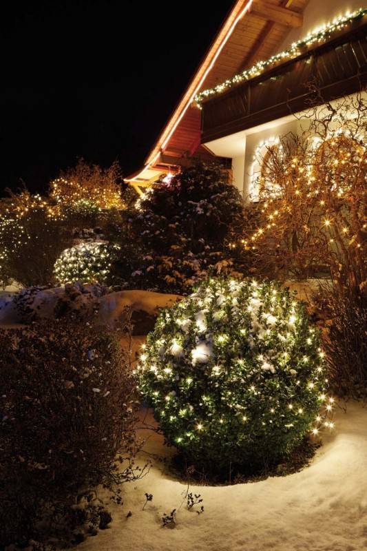 6 Stück Hellum LED-Lichtnetz 160-tlg. 577853