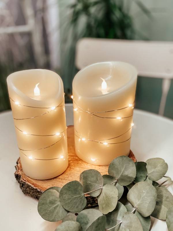 6 Stück Hellum LED-Wachskerze 525120