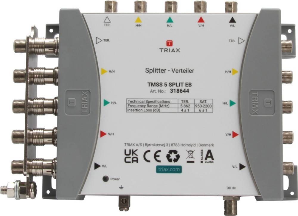 Triax Verteiler 2f. TMSS 5 SPLIT
