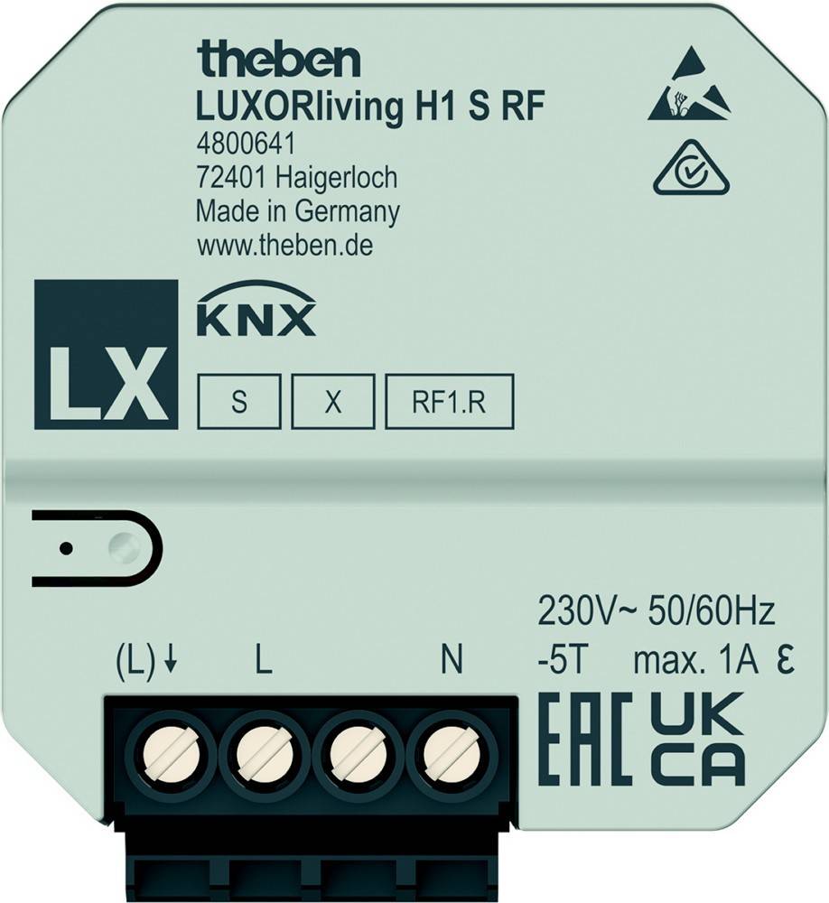 Theben Funk-Heizungsaktor LUXORliving H1 S RF