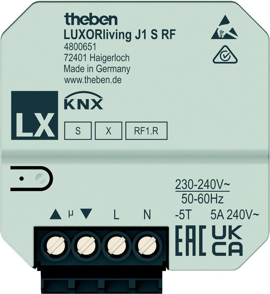 Theben Funk-Jalousiesaktor LUXORliving J1 S RF