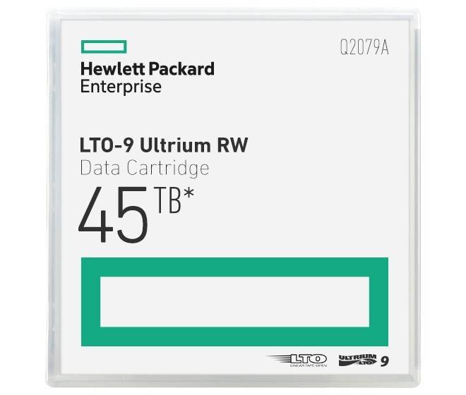 HPE - LTO Ultrium 9 - 18 TB / 45 TB - Hellblau