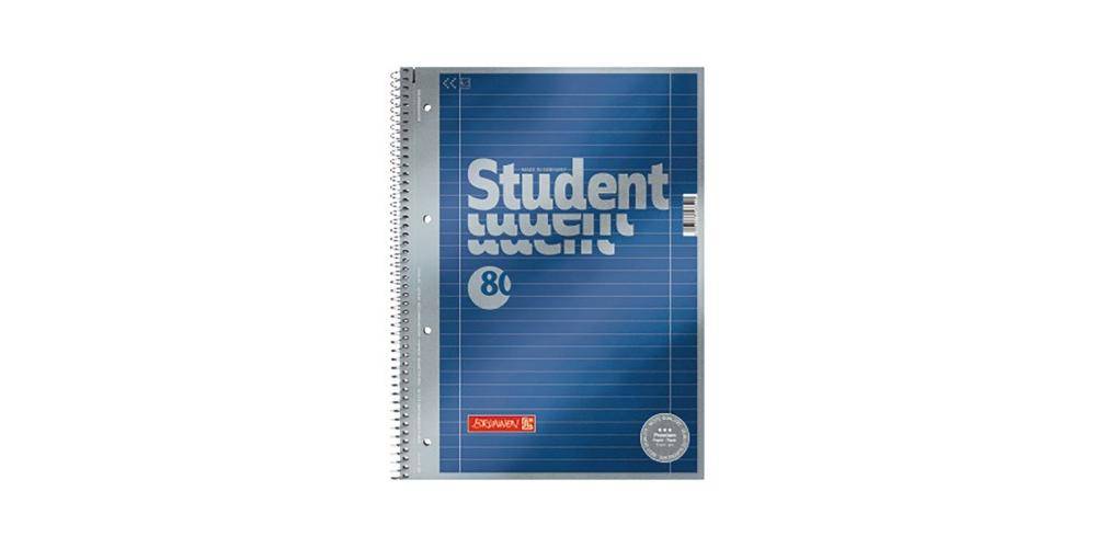 Brunnen Collegeblock Student Premium DIN A4 liniert mit Rand