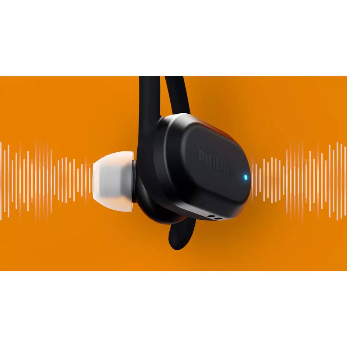 PHILIPS kabellose Kopfhörer Sport In-Ear Ohrhörer TAA7306 BT IP57 schwarz NEU