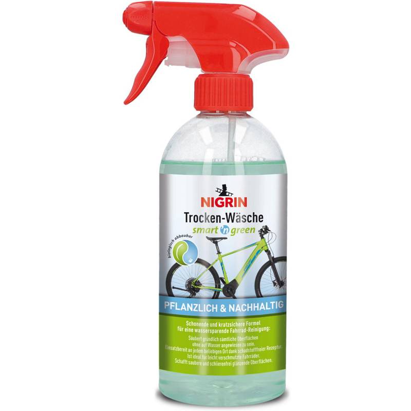 NIGRIN Smart'n Green Fahrrad-Trockenwäsche, 500 ml
