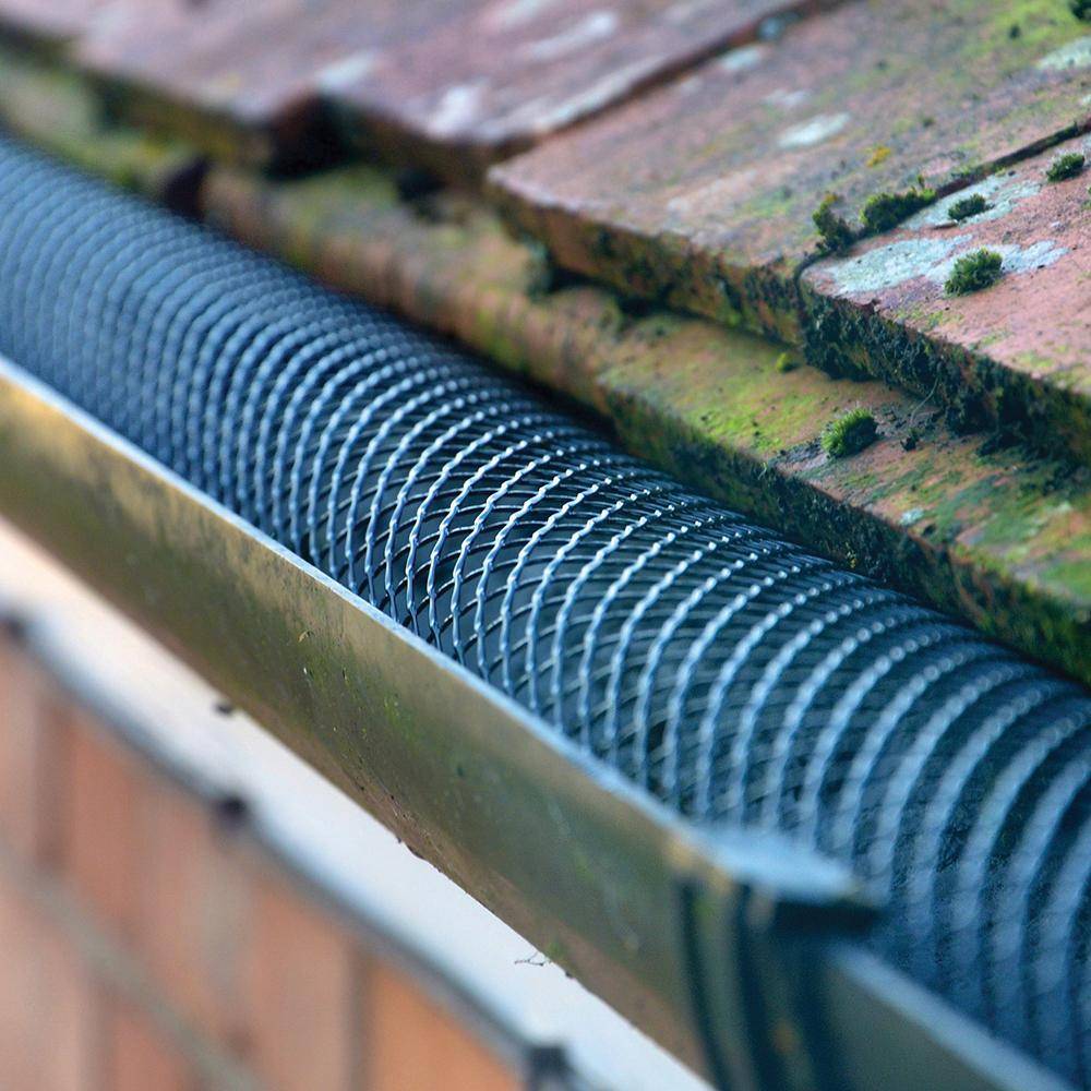 Silverline Dachrinnengitter 160 mm x 5 m