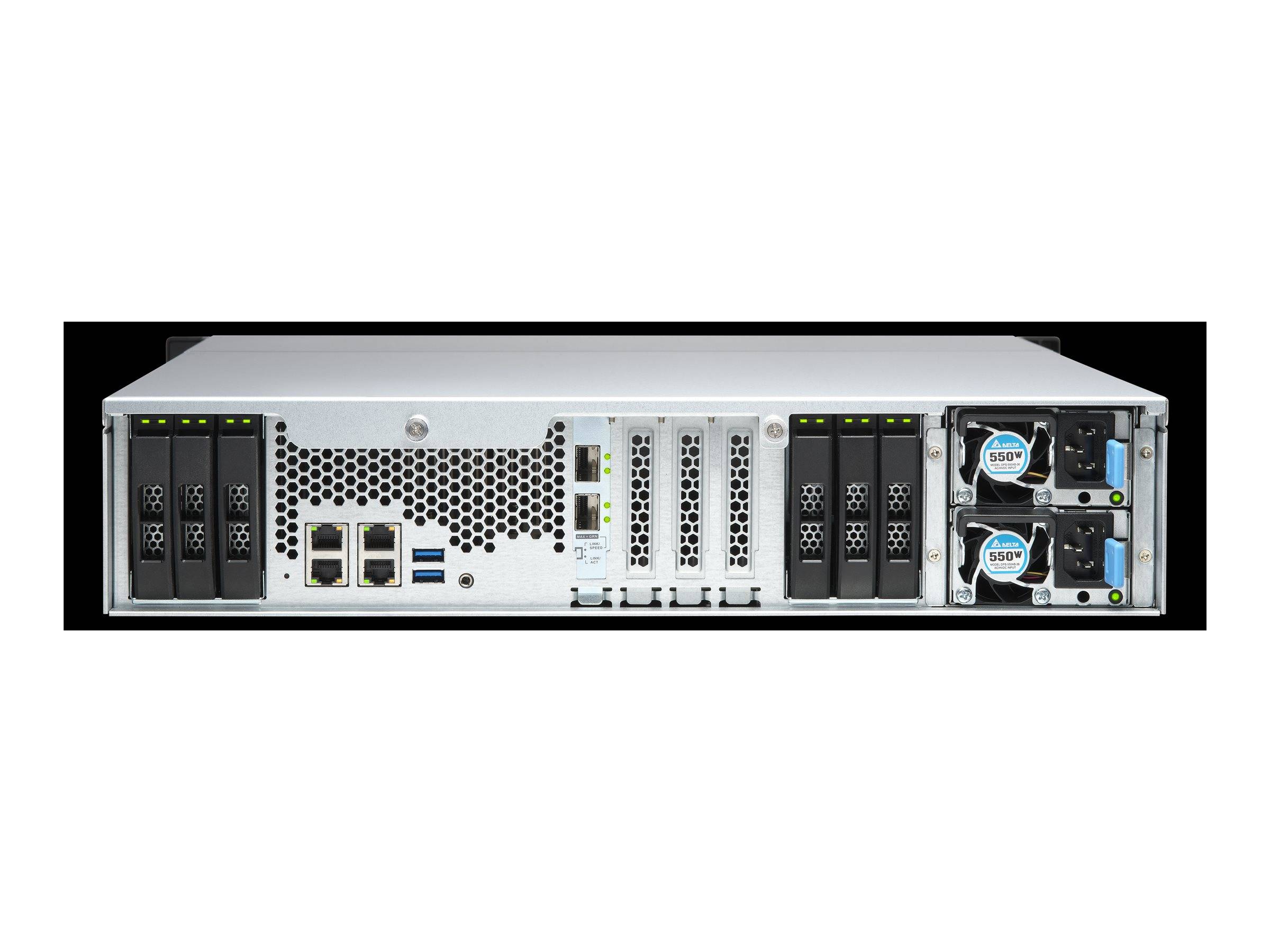 QNAP TS-h1886XU-RP R2 - NAS-Server - 18 Schächte